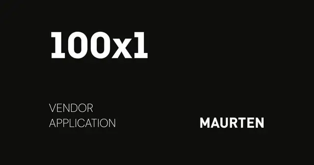 100 ⨉ 1 Mile Vendor Application logo