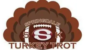 16th Annual Downtown Springdale Turkey Trot logo