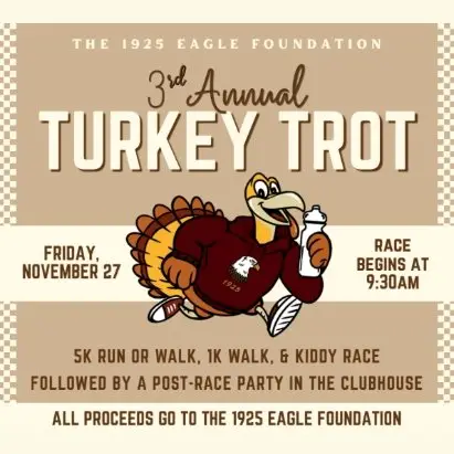 1925 Eagle Foundation Turkey Trot 5K logo