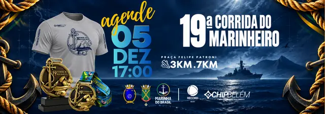 19ª CORRIDA DO MARINHEIRO logo