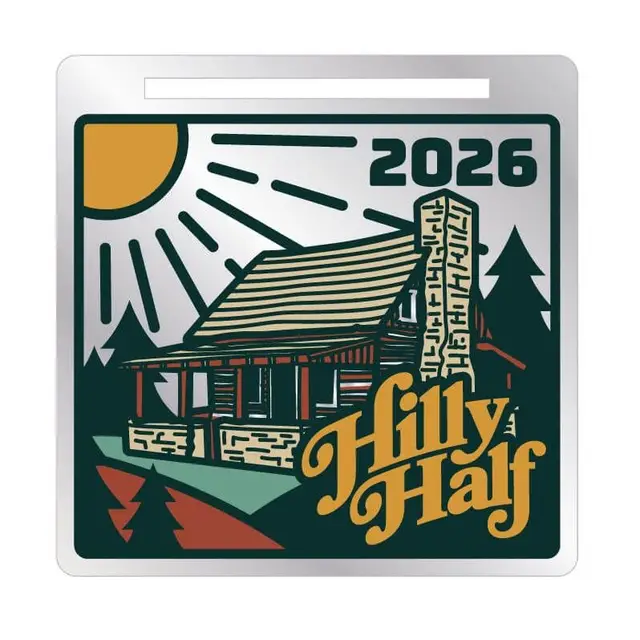 2026 Hilly Half logo