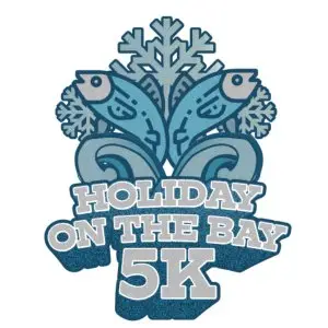 2026 Holiday on the Bay 5K and Kids Dash logo