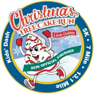 2026 Little Debbie® Christmas Tree Cake Run logo