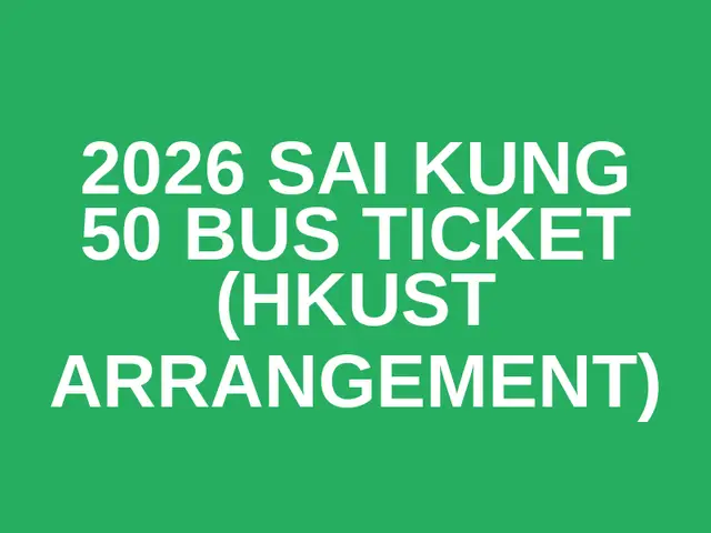 2026 Sai Kung 50 Bus Ticket (HKUST arrangement) logo