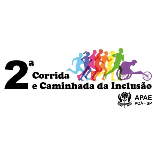 2ª CORRIDA E CAMINHADA DA INCLUSÃO APAE POÁ logo