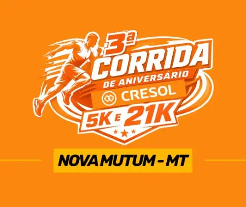 3ª CORRIDA DE ANIVERSÁRIO DA CRESOL logo