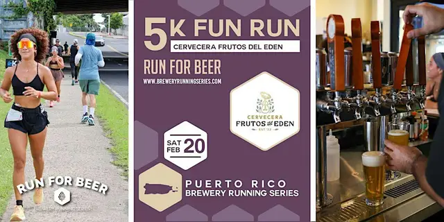 5K Beer Run x Cervecera Frutos del Edén |  2027 PR Brewery Running Series logo