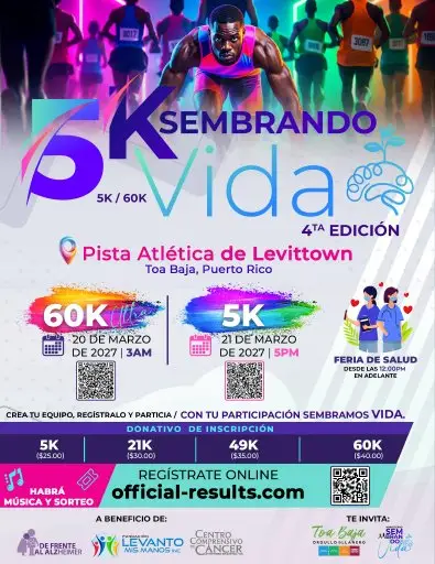 5km Sembrando Vidas logo