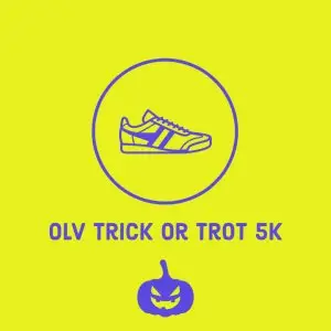7th Annual OLV Trick or Trot 5K logo