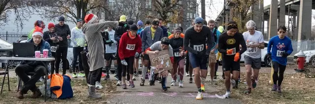 9th Annual Jersey City Hillers FREE "Fatass" Marathon and Half Marathon Course Challenges. logo