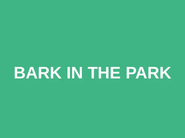 Bark in the Park logo