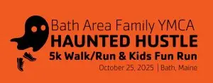 Bath Area Family YMCA Haunted Hustle 5k Walk Run & Kids Fun Run logo