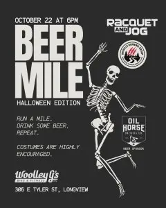 Beer Mile - Halloween Edition logo