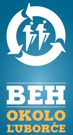 Beh okolo Ľuborče 56.ročník 2026 - Memoriál Ondreja Húserku logo