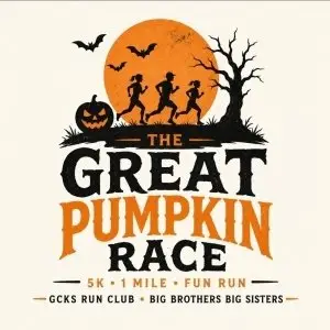 Big Brothers Big Sisters & Garden City Run Club Great Pumpkin Race 5K/ Fun Run logo
