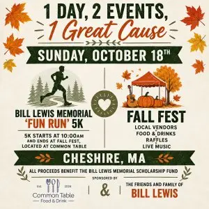 Bill Lewis Fun Run 5k logo