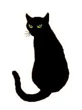 Black Cat Classic 5K logo