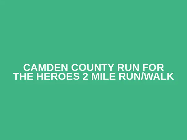 Camden County Run for the Heroes 2 Mile Run/Walk logo