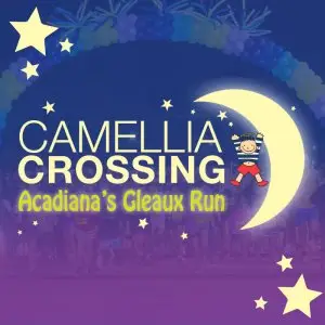 Camellia Crossing: Acadiana's Gleaux Run logo