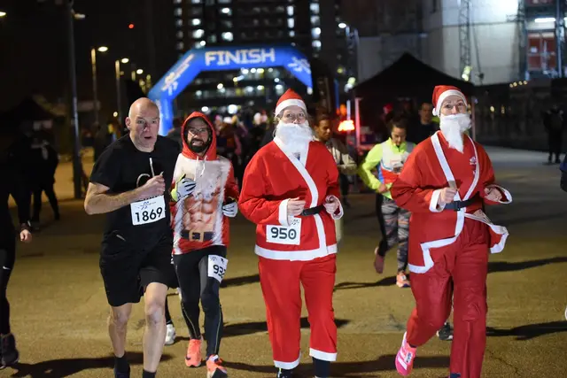 Chase The Moon Olympic Park Christmas Run 5k & 10k December 2026 logo