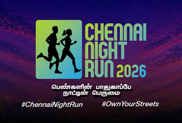 Chennai Night Run 2026 logo