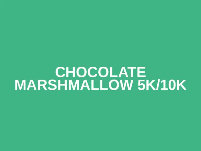 chocolate marshmallow 5k/10k logo