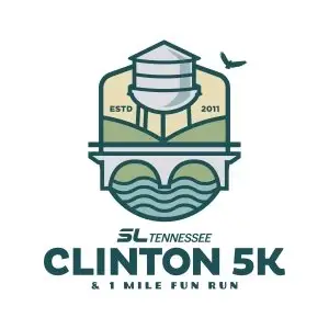 Clinton 5K & 1 Mile Fun Run logo