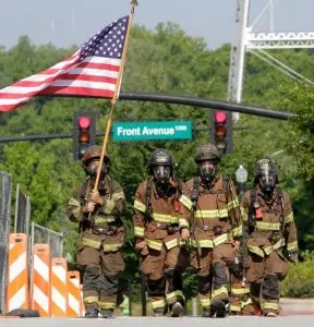 Columbus Firefighters Charity 5K logo
