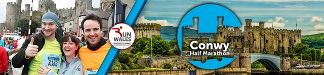 Conwy Half Marathon logo