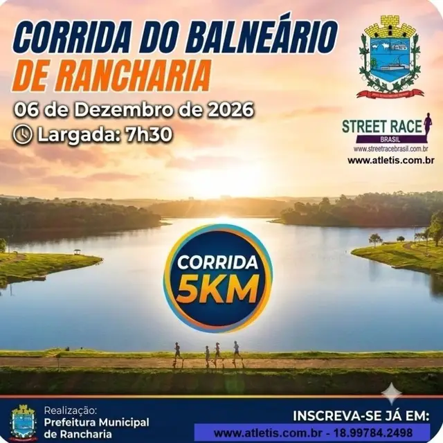 CORRIDA NO BALNEARIO RANCHARIA logo