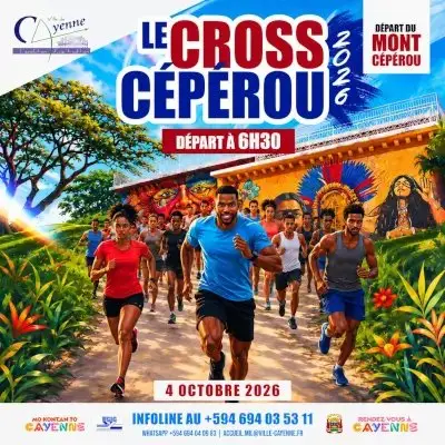 CROSS CEPEROU 2026 DE LA VILLE DE CAYENNE - 4EME EDITION logo