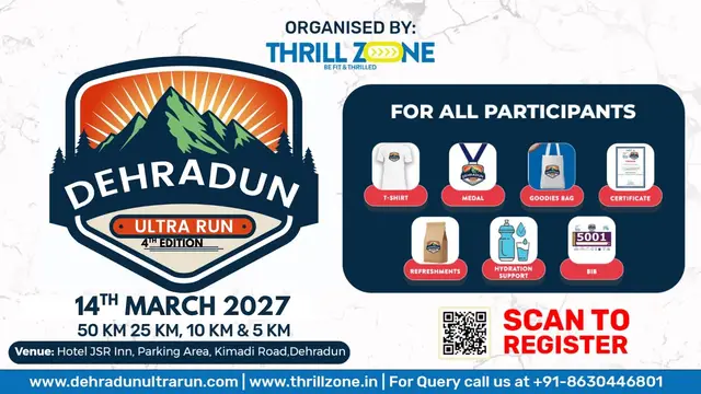 Dehradun Ultra Run 2027 - 4th Edition logo
