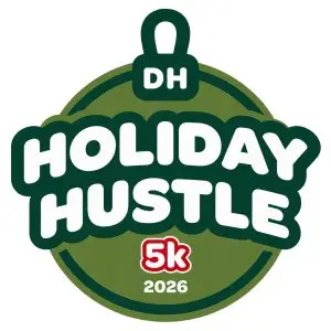 DH Holiday Hustle 5K & 1 Mile Walk/Run logo