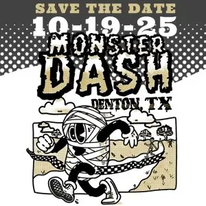 DMAC Monster Dash Fun Run 5k logo