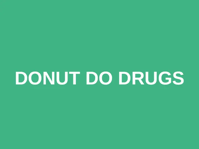 Donut Do Drugs Run logo