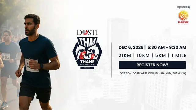 Dosti Thane Half Marathon- 5th Edition logo