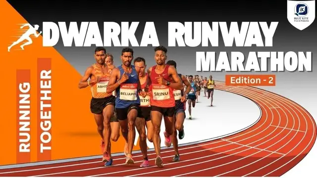 Dwarka Runway Marathon 2026  Edition-2 logo