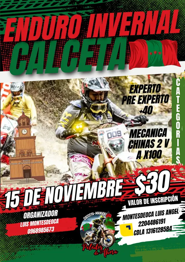 Enduro Invernal Calceta logo