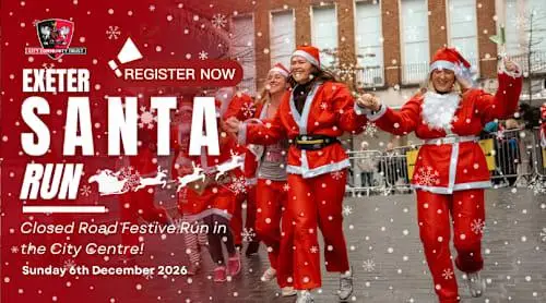 Exeter Santa Run 2026 logo