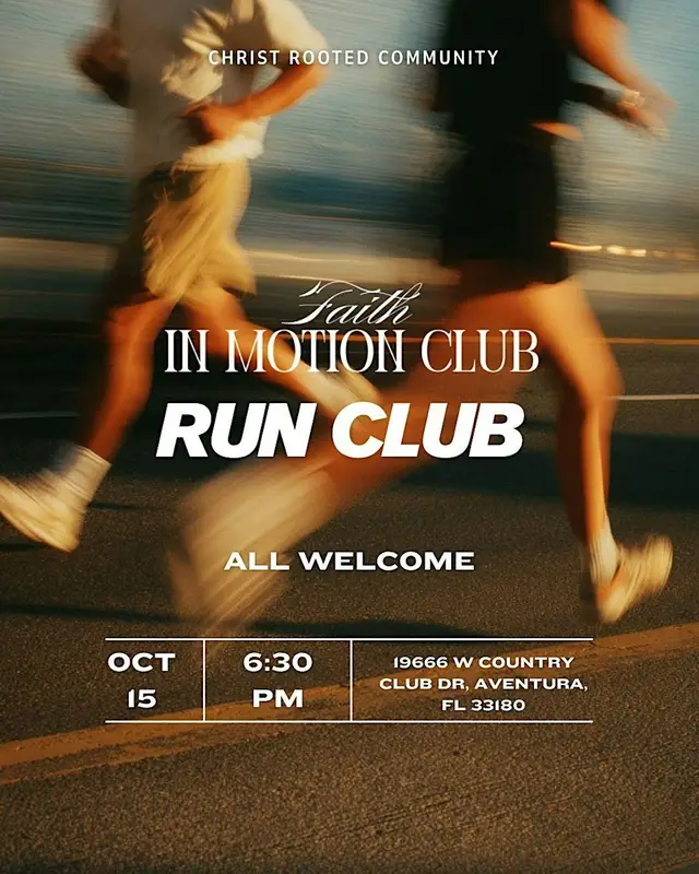 Faith In Motion Sunset Run logo