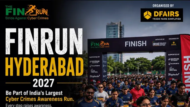 Finrun 2027 Run against cyber crime logo