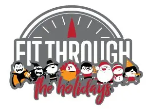 Fit Through the Holidays logo