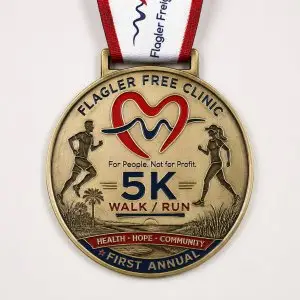Flagler Free Clinic 5k Walk/Run logo