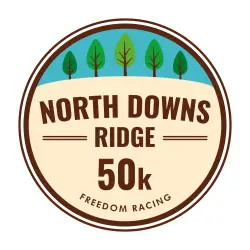 Freedom Racing - North Downs Ridge 50k logo