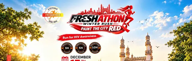 Freshathon Winter Rush – Paint the City Red logo