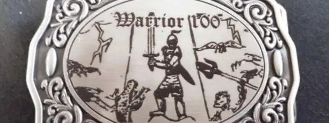 Froggy Mountain Warrior 100 logo