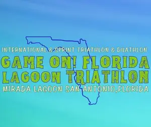 Game On! FLORIDA Lagoon Triathlon logo