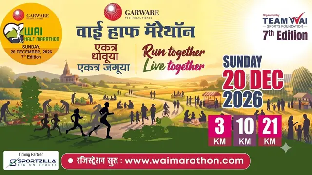 Garware Wai Half Marathon 2026 logo