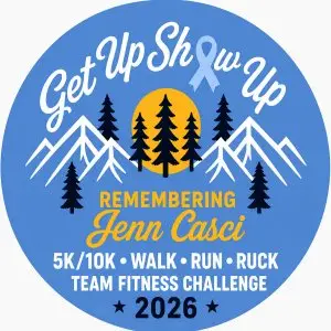Get Up Show Up Community Day - Remembering Jenn Casci logo