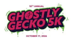 Ghostly Gecko 5K logo